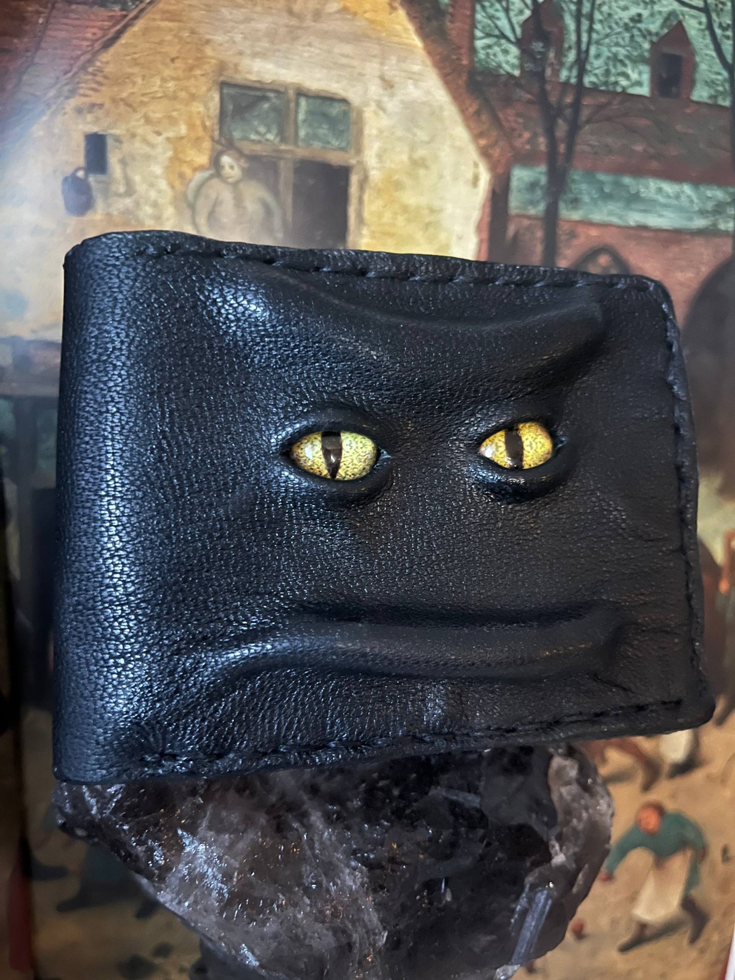 Fantastical wallet, Genuine leather, 8 card slots.