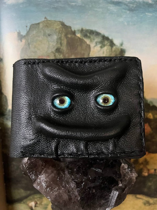 Fantastical
 wallet, Marsh Green, Genuine leather, 8 card slots.